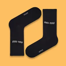 جوراب اسپرت ساقدار miu miu